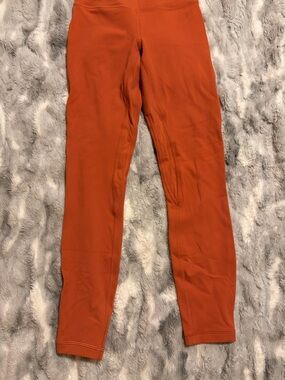 lululemon athletica Orange High-Rise Leggings